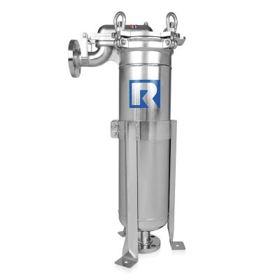 Single Bag Filter Housing